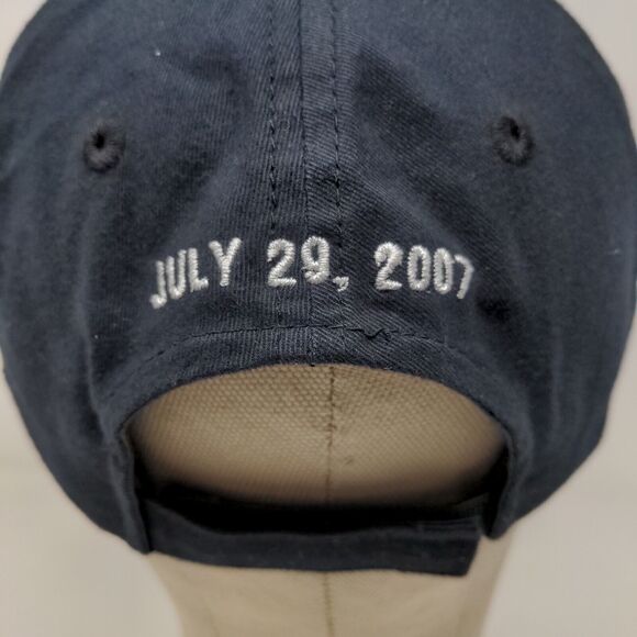 Main Gate Men's Allstate Brickyard 400 Strapback Hat Black 2007 Flames - Picture 8 of 11